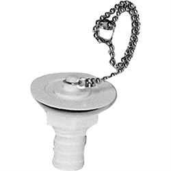 Afløbsstuds Ø 25 mm med prop